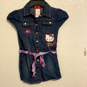 Hello kitty jean dress